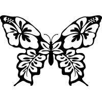 Butterfly Decal Sticker [004]
